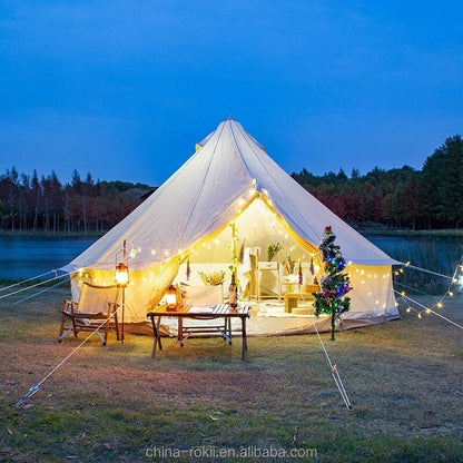 Luxury-Waterproof-Glamping-Bell-Tent-2