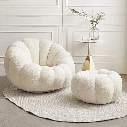 Modern-Minimalist-White-Velvet-Lazy-Sofa-1