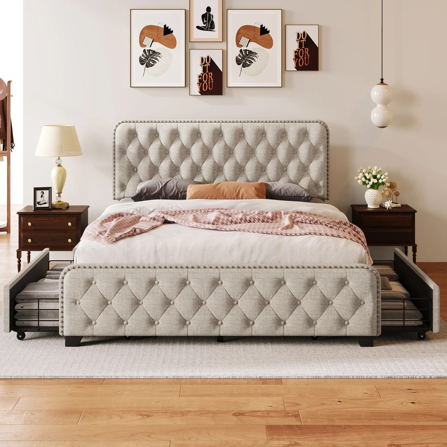 Upholstered-Platform-Bed-with-Storage-Drawers-5