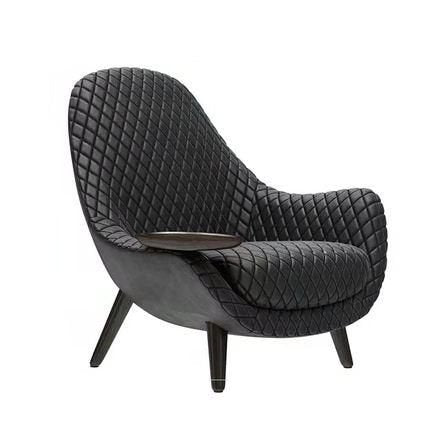 Minimalist Wingback Leisure Chair | Wingback Chair | La Luxe Villa