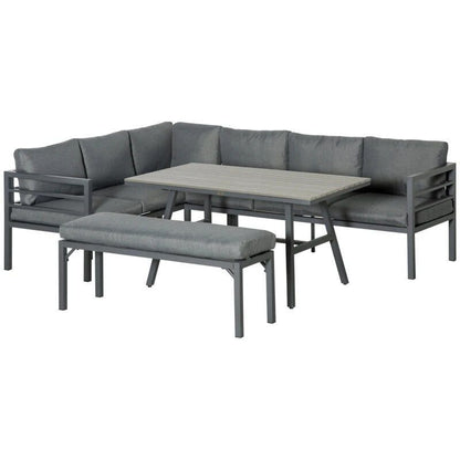 Modern-4-Piece-Aluminum-Patio-Dining-Set-with-Bench-and-Cushions-3