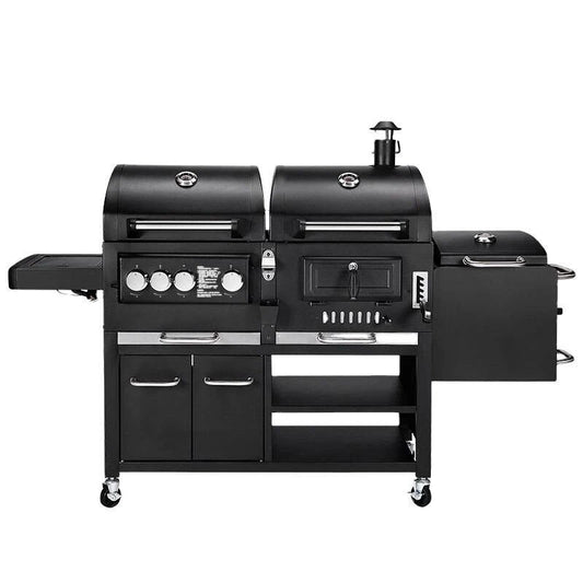 Outdoor-Large-Gas-and-Charcoal-Grill-1