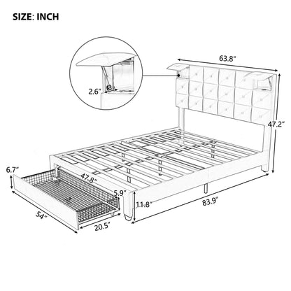 Modern-Queen-Sized-Upholstered-PU-Platform-Bed-with-Wireless-Charging-and-Storage-3