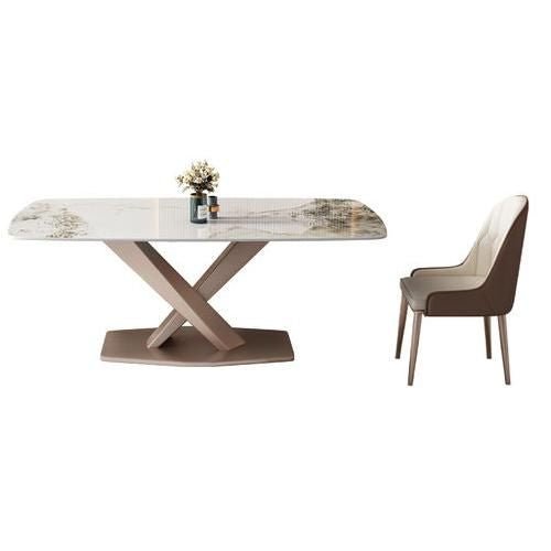 Luxurious-Marble-Effect-Oval-Dining-Table-for-8---Modern-Chinese-Style-6