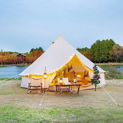 Luxury-Waterproof-Glamping-Bell-Tent-3