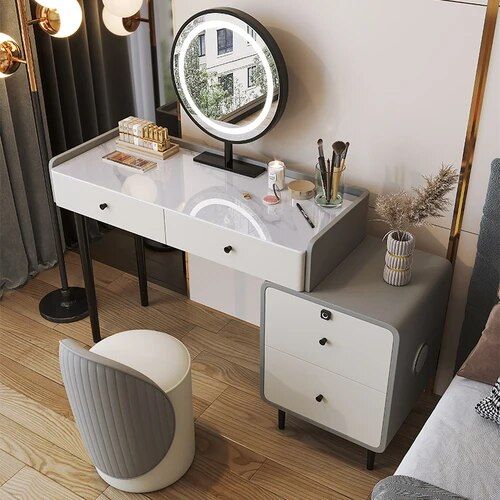 Modern-Minimalist-Vanity-Table-with-Mirror---Stool---Free-Shipping-10