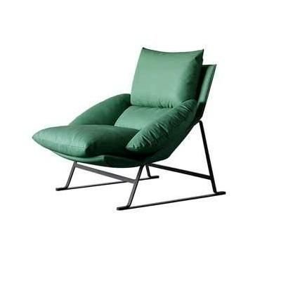 Nordic-Style-Leather-Down-Single-Sofa-Chair---Sleek-Italian-Minimalist-Design-7