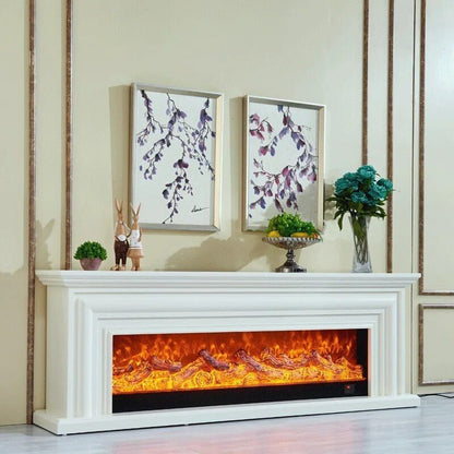 Electric Fireplace LED Effect | Electric LED Fireplace | La Luxe Villa