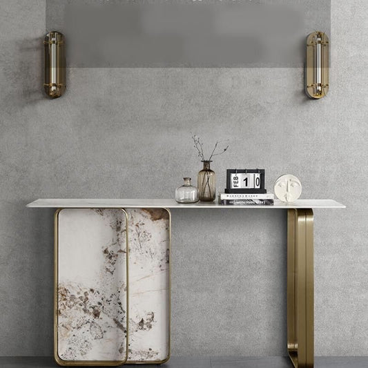 Chic Italian Stone Console | Chic Stone Console | La Luxe Villa