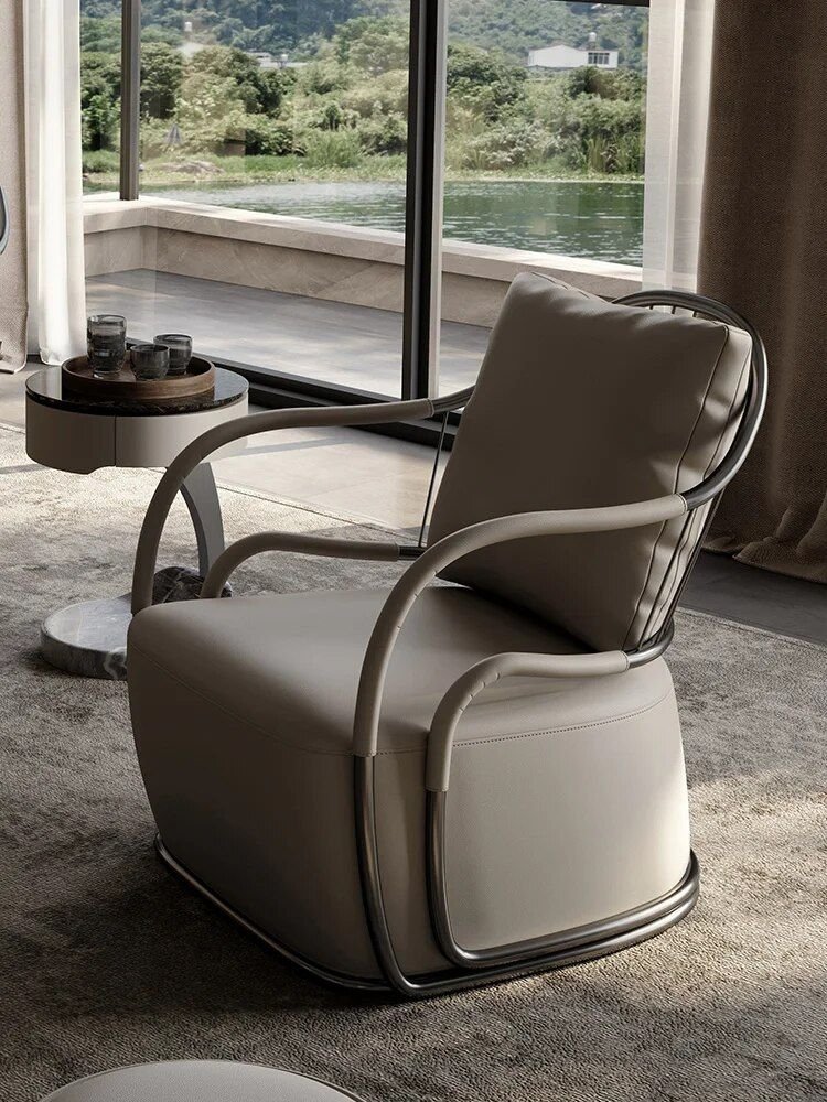 Italian-High-End-Leather-Leisure-Chair-for-Big-Villas-and-Balconies-2