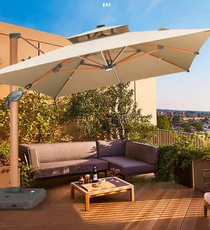 Cantilever Outdoor Sun Shade|Outdoor Sun Shade Umbrella|La Luxe Villa