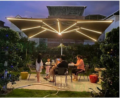 Cantilever Outdoor Sun Shade|Outdoor Sun Shade Umbrella|La Luxe Villa