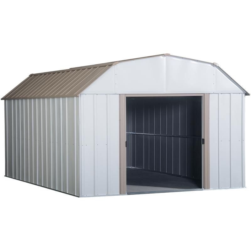 Sturdy-10x14-ft-Outdoor-Steel-Storage-Shed---Garden---Utility-Solution-1