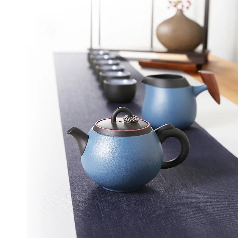 Porcelain Kung Fu Tea Set | Chinese Tea Set | La Luxe Villa