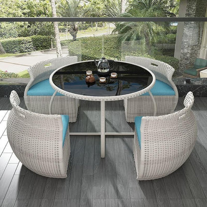 Modern-Minimalist-Rattan-4-Person-Outdoor-Dining-Set-5