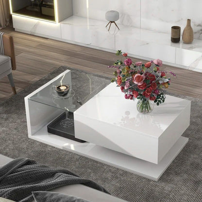 Modern-Minimalist-Coffee-Table-with-Tempered-Glass-Top-and-High-Gloss-Wooden-Base-5