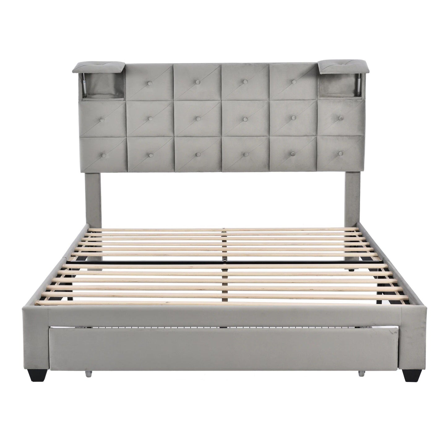 Modern-Queen-Sized-Upholstered-PU-Platform-Bed-with-Wireless-Charging-and-Storage-9