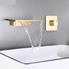 Chrome Waterfall Bathroom Faucet | Bathroom Faucet | La Luxe Villa