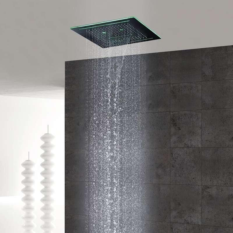 Remote Control LED Shower Head | Smart LED Shower Head | La Luxe Villa