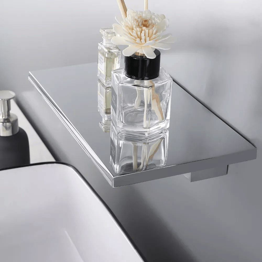 Chrome Waterfall Bathroom Faucet | Bathroom Faucet | La Luxe Villa