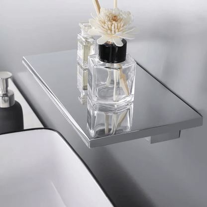 Chrome Waterfall Bathroom Faucet | Bathroom Faucet | La Luxe Villa