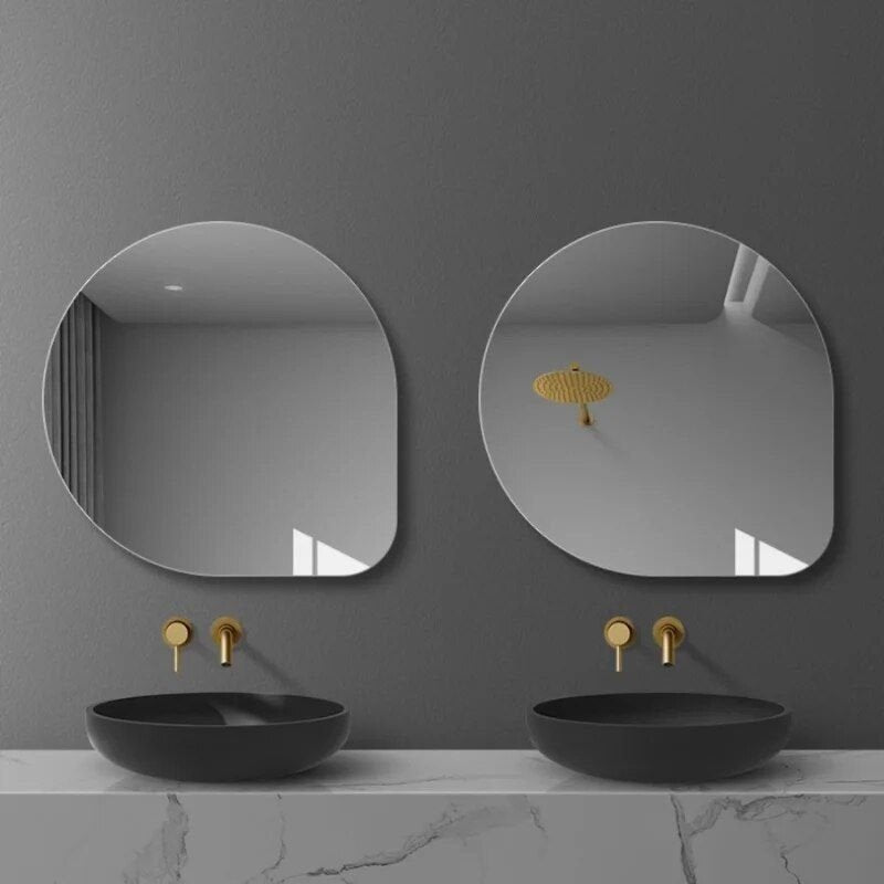 Modern-Irregular-Wall-Mirror-with-LED-Lighting---Frameless-Cosmetic-Vanity-Mirror-for-Bathroom-3