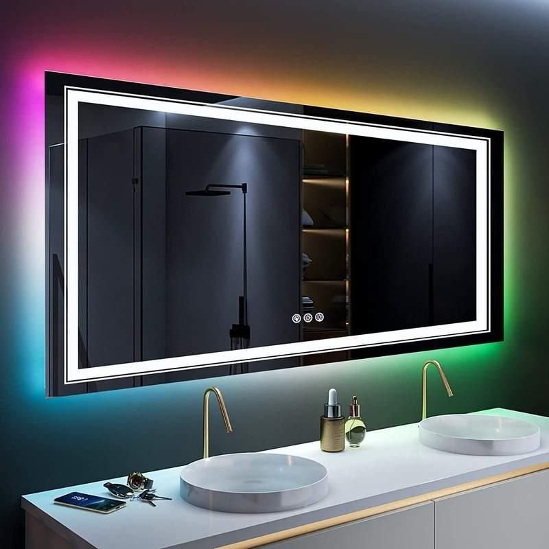 Lux-Illuminate-RGB-LED-Bathroom-Mirror-|-Anti-Fog,-Dimmable,-CRI-90-Vanity-Wall-Mirror-5