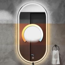 Smart-Oval-LED-Illuminated-Bathroom-Mirror-with-Voice-Control-and-Body-Sensor-3