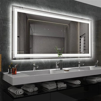 Modern-Full-Length-LED-Lighted-Bathroom-Mirror-with-Touch-Sensor,-Anti-Fog,-and-Dimmable-Features-1